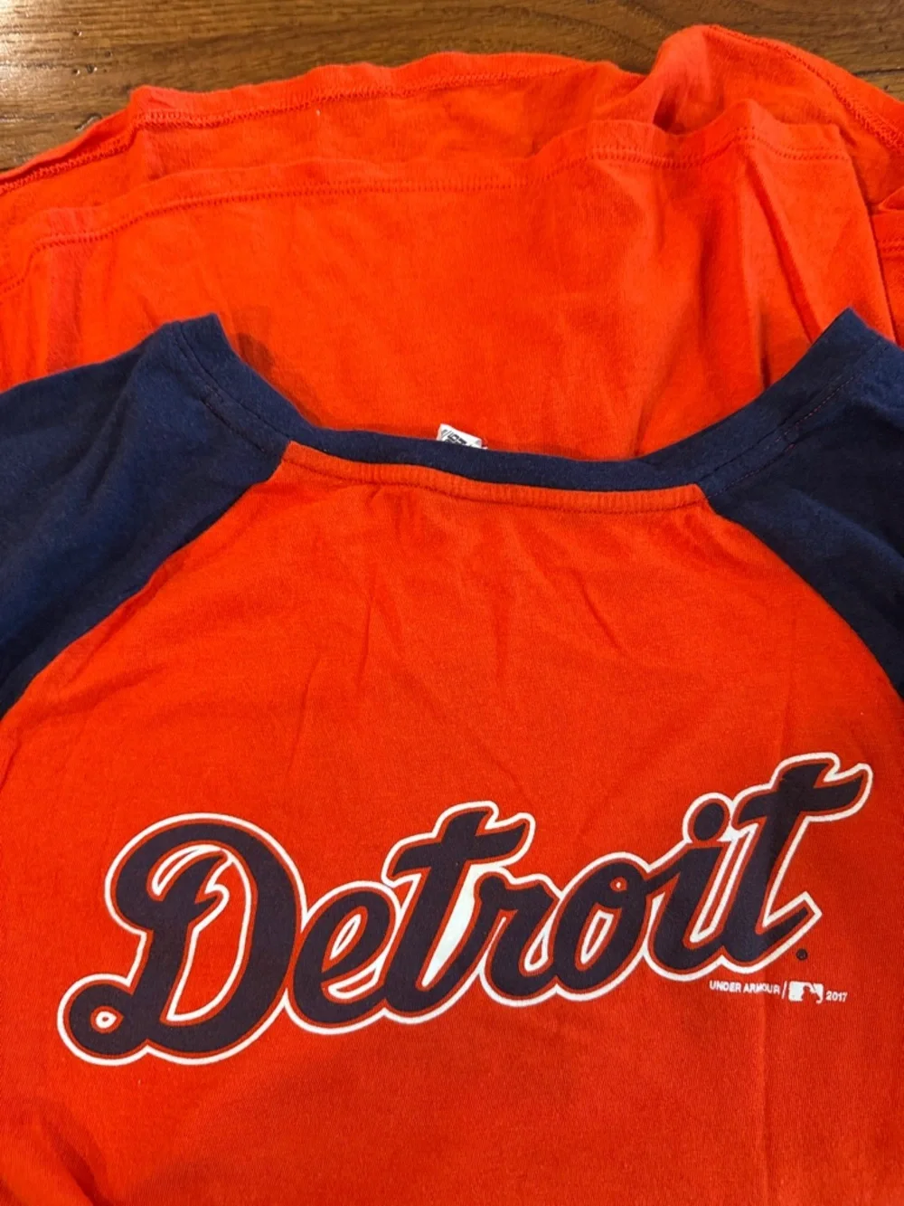 Under Armour Detroit Tigers Orange and Navy 